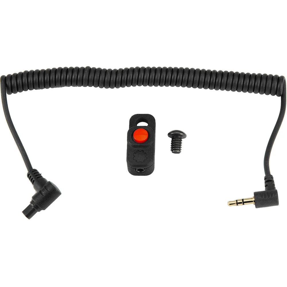 MUTINY Bolt-On v2 Micro R/S Button for Select Canon Cameras (Coiled Canon N3 Cable)