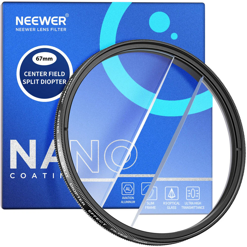 Neewer Center Field Split Diopter Effect Filter (67mm)