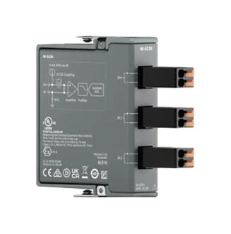 NI / EMERSON 789128-01 Sound & Vibration Module, NI-9230, 0.1Hz, C Series, 12.8 kSPS, 24Bit, 3-Channel, BNC, Screw Terminal