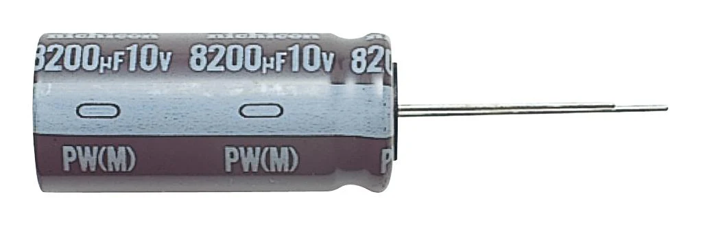 Nichicon UPW1E102MPD6 Electrolytic Capacitor 1000 &micro;F 25 V PW Series &plusmn; 20% Radial Leaded 10 mm