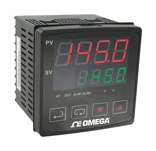 Omega CN732 CN732 Controller Temperature 1/4 DIN Type B/E/J/K/L/N/R/S/T/U/PT100/RTD 0 to 50 °C CN730 Series