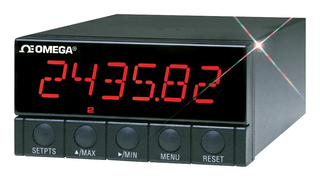 Omega DP41-S DP41-S Panel Meter Strain Gauge / Process 6-Digit 13.716 mm 115 V Series