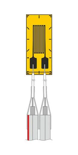 OMEGA KFH-1.5-120-C1-11L3M3R Strain Gauge, 120 ohm, 1.5 mm, 1.5 mm, 3x 3m Leads, 50000 µm, Linear, 2.5 Vrms