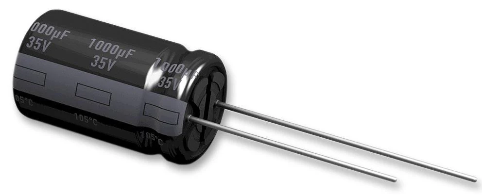 PANASONIC ELECTRONIC COMPONENTS EEUFR1E681L Electrolytic Capacitor, 680 �F, 25 V, FR Series, � 20%, Radial Leaded, 8 mm