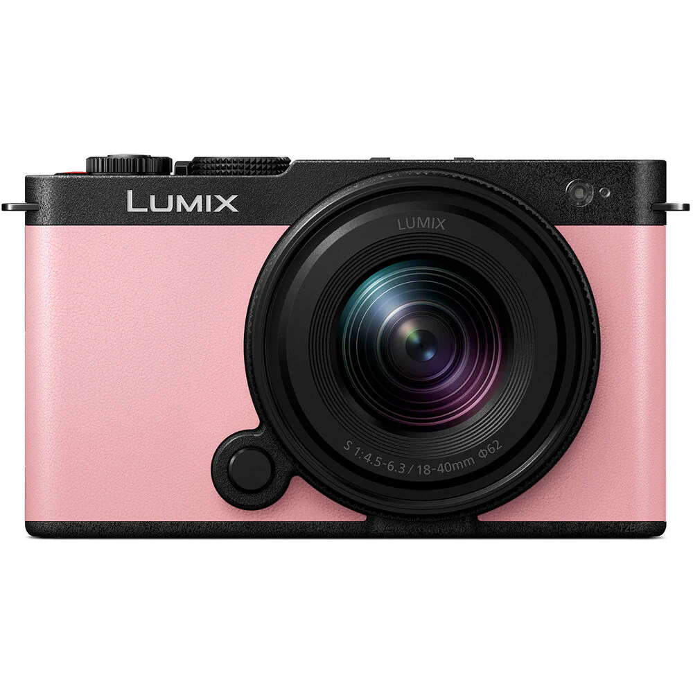 Panasonic Lumix S9 Mirrorless Camera with 18-40mm f/4.5-6.3 Lens and Content Creation Kit (Sakura Pink) - Image 2