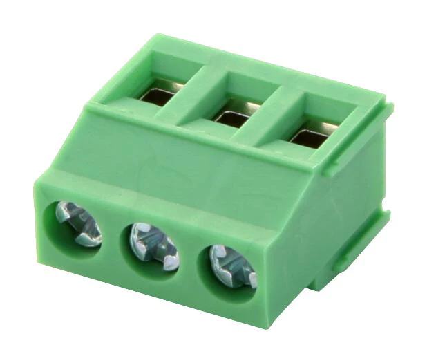 Phoenix Contact MKDSN25/3-5.08 MKDSN25/3-5.08 Wire-To-Board Terminal Block 5.08 mm 3 Ways 30 AWG 12 2.5 mm² Screw
