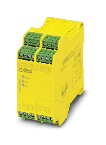 Phoenix Contact PSR-SPP-24UC/ESAM4/8X1/1X2 Safety Relay 24 V 8PST-NO SPST-NC PSR-SPP DIN Rail 6 A Push In
