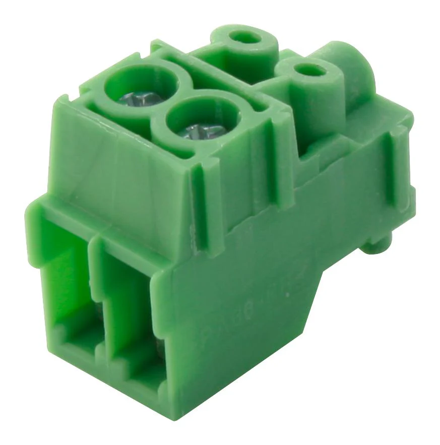 Phoenix Contact PT 15/2-PVH-3.5 PT 15/2-PVH-3.5 Pluggable Terminal Block 3.5 mm 2 Ways 26AWG to 16AWG 1.5 mm² Screw 8 A