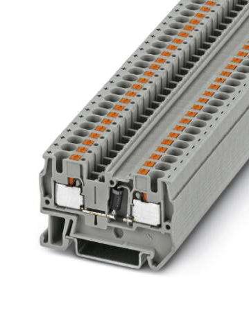 Phoenix Contact PT 4-DIO 1N 5408/L-R DIN Rail Mount Terminal Block Diode 2 Ways 24 AWG 10 4 mm² Push In 1.5 A