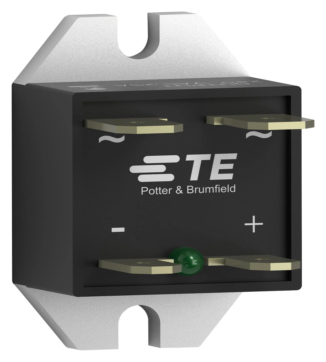 POTTER&BRUMFIELD - TE Connectivity 2323802-7 2323802-7 Solid State Relay SPST-NO 25 A 280 VAC Panel Mount Quick Connect Random Turn On