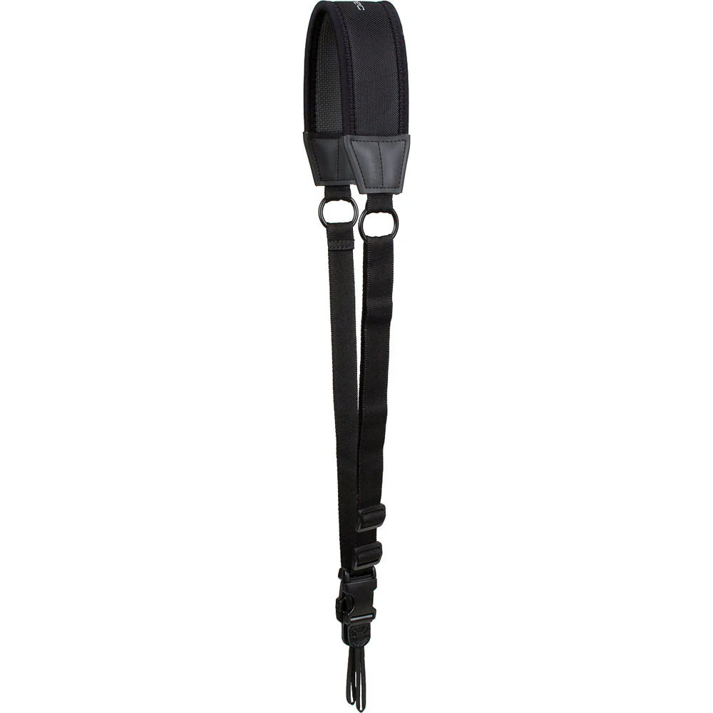 PRO TEC Less-Stretch Ballistic Neoprene Camera Neck Sling (Black)