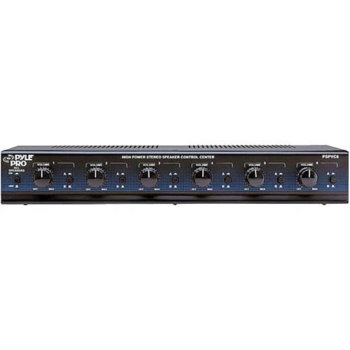 Pyle Pro PSPVC6 6-Channel High Power Speaker Selector - Image 2