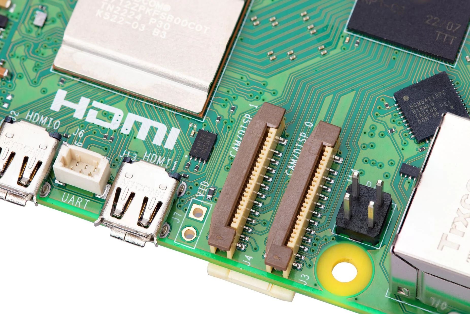 RASPBERRY-PI RPI5-8GB-SINGLE SBC, Raspberry Pi5 8GB, BCM2712, Arm Cortex-A76, 8GB RAM, MicroSD, Wifi, HDMI, Power button GTIN UPC EAN: 5056561803326 - Image 6