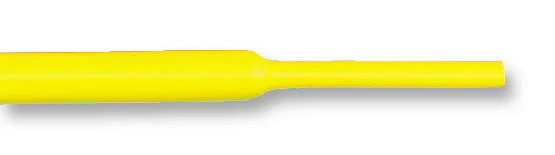 RAYCHEM - TE CONNECTIVITY RNF-100-1/4-4-STK Heat Shrink Tubing, Flexible Flame Retardant, 6.4 mm, 0.251 ", 2:1, Yellow, 4 ft, 1.2 m