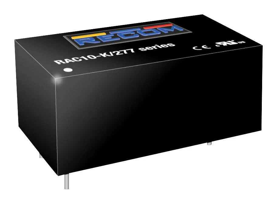 Recom Power RAC10-05SK/277 AC/DC PCB Mount Supply (PSU) 1 Output 10 W 5 V 2 A