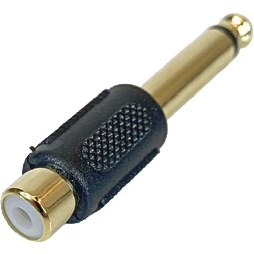 Remote Audio APP02 RCA to 1/4" TS Plug Adapter - Image 2