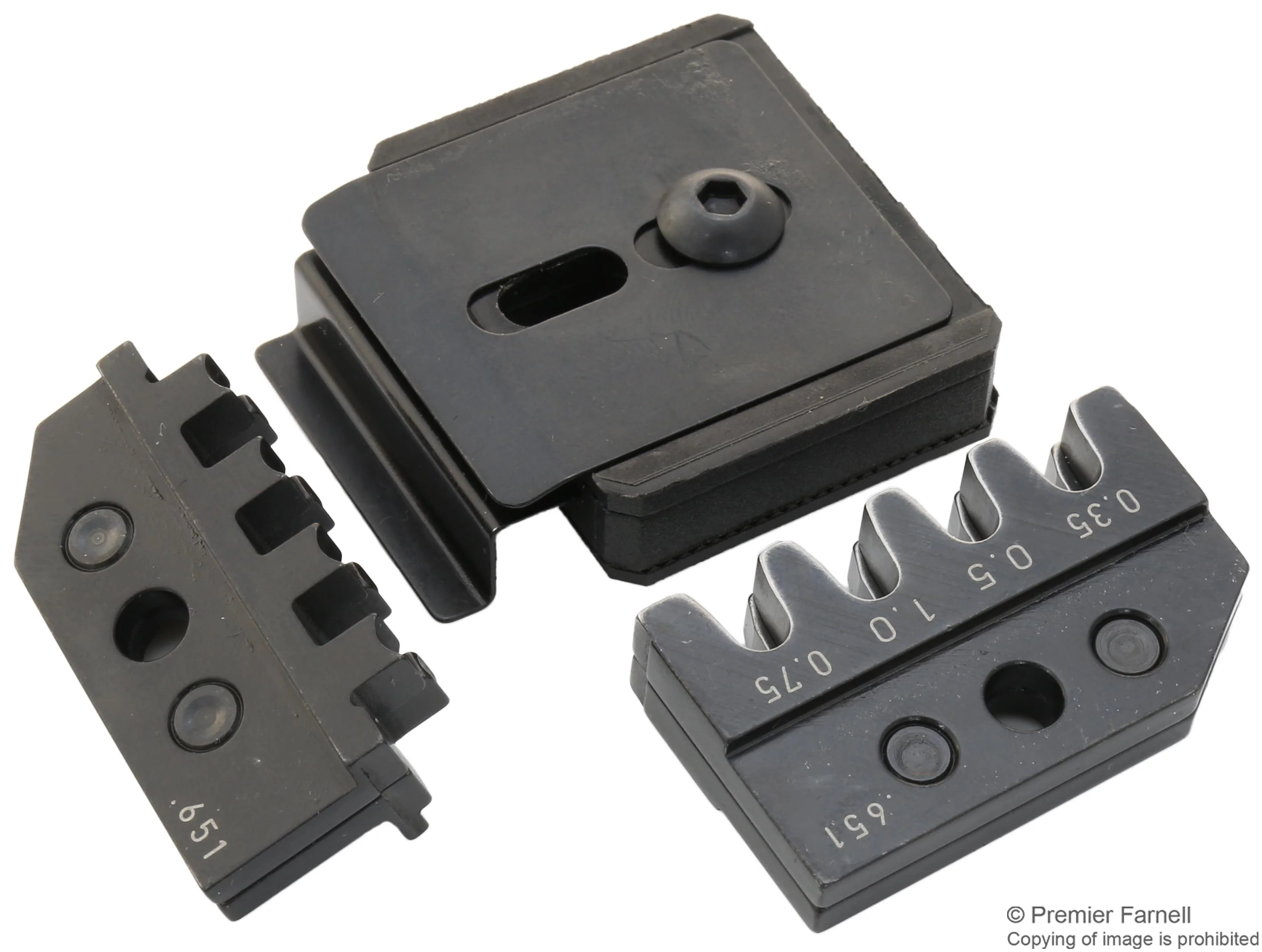 RENNSTEIG 624 758 3 03 Crimp Tool Die, Tyco / TE MCP 1.5K / 1.5mm&sup2; to 4.0mm&sup2;, 16-12AWG Connectors / Terminals