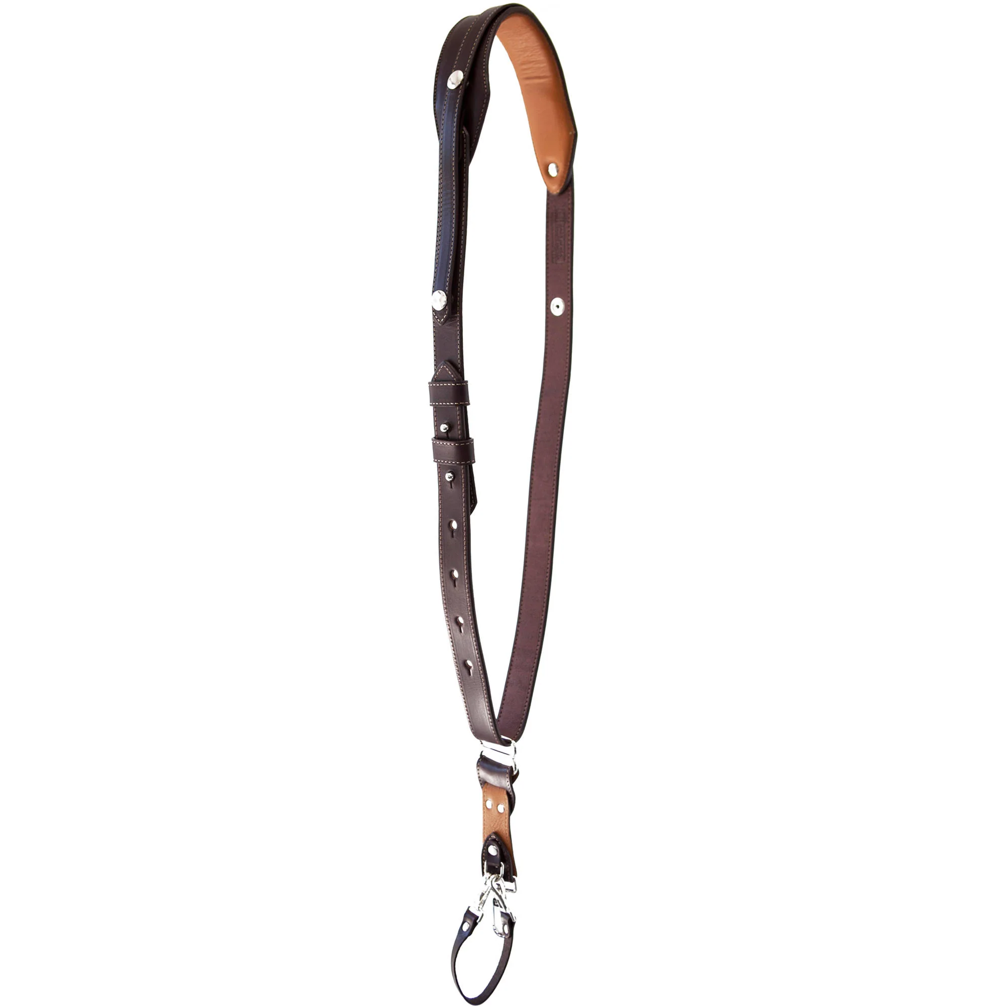 RL Handcrafts Andino Pro-DLX Leather Camera Sling (Medium, Black/Red) - Image 10