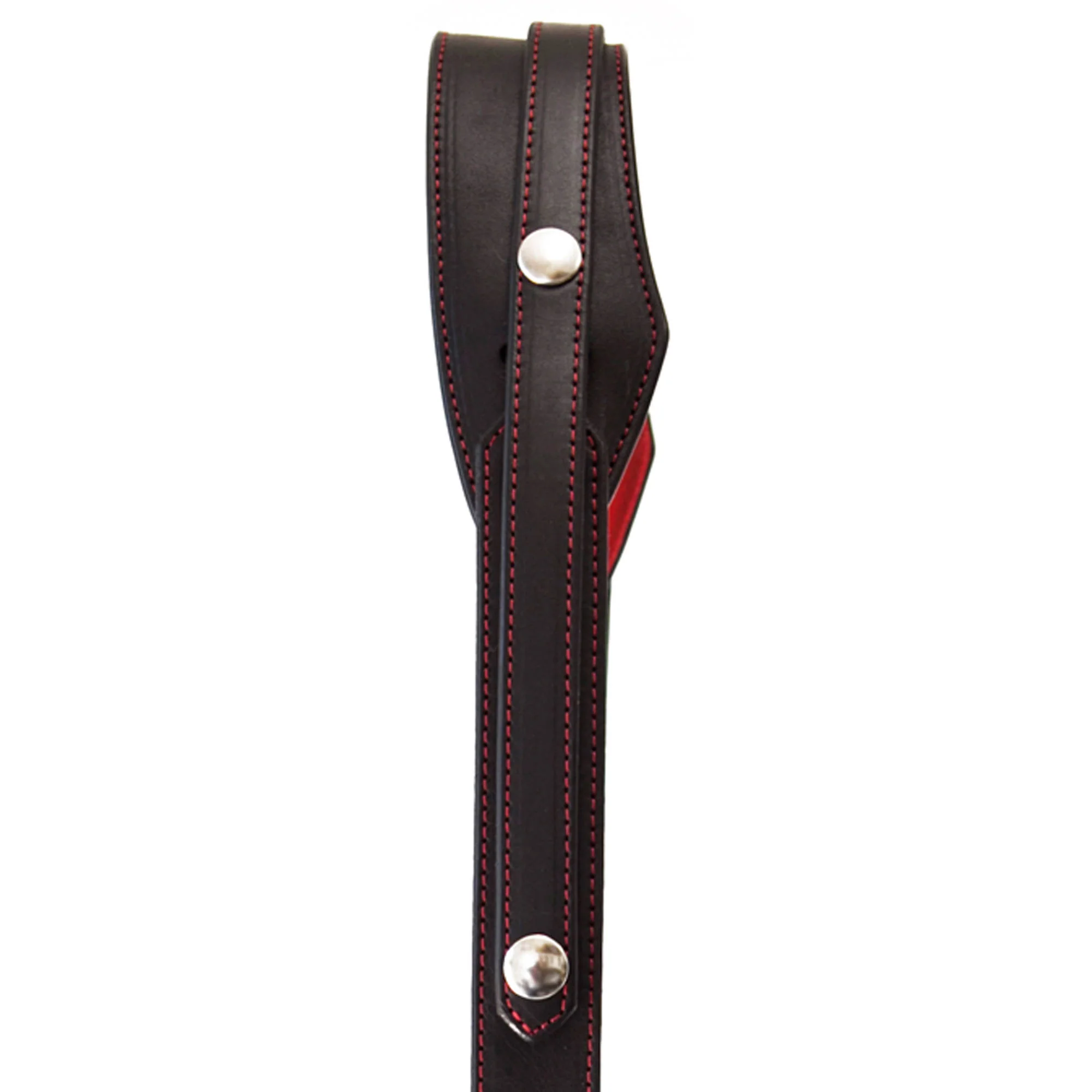 RL Handcrafts Andino Pro-DLX Leather Camera Sling (Medium, Black/Red) - Image 8