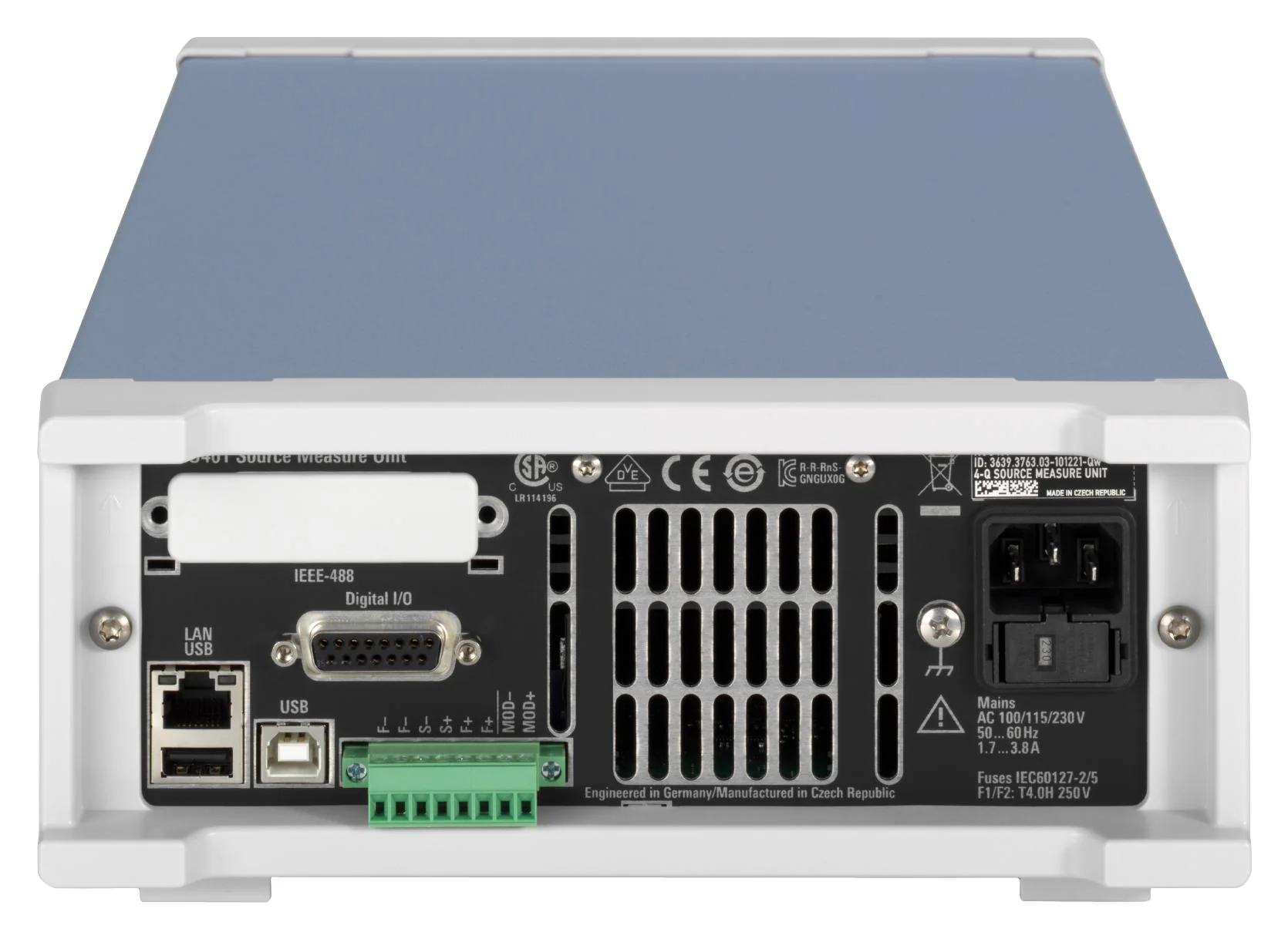 Rohde &amp; Schwarz NGU401COM NGU401COM Source Measure Unit SMU 1-Channel 4-Quadrant 40V 3A 60W With Digital I/O Option Complete Pack - Image 7