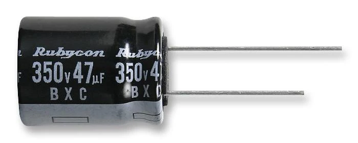 Rubycon 250BXC22MEFC10X16 Electrolytic Capacitor 22 µF 250 V ± 20% Radial Leaded 10000 Hours @ 105°C Polar