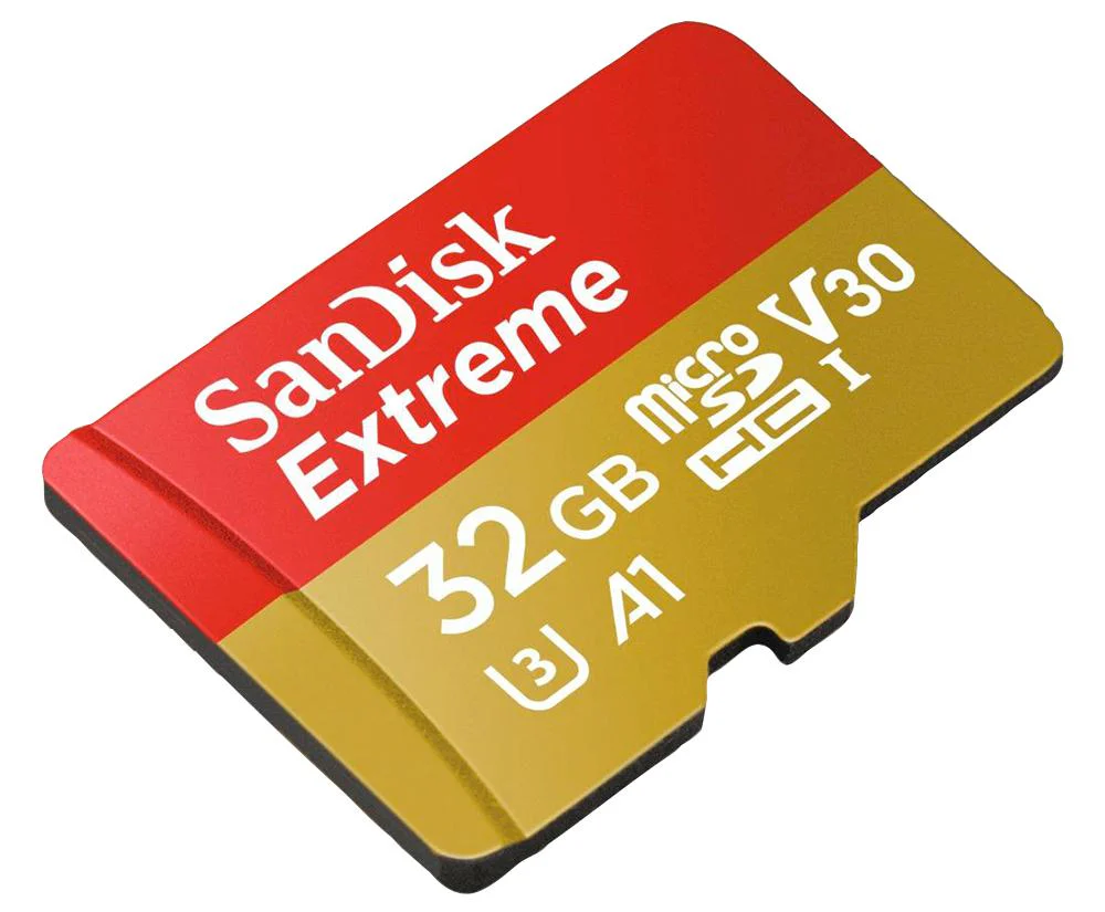 Sandisk SDSQXAF-032G-GN6MA SDSQXAF-032G-GN6MA Extreme Microsdhc Class 10 U3 V30 Memory Card 32GB 90MB/s 60MB/s - Image 2