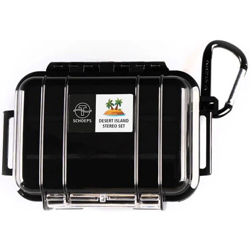 Schoeps Desert Island Stereo Set with MK 2H Capsules (Matte Gray) - Image 2