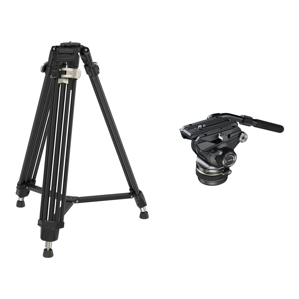 SmallRig AD-80 FreeBlazer Heavy-Duty Tripod with DH12 Fluid Head Kit