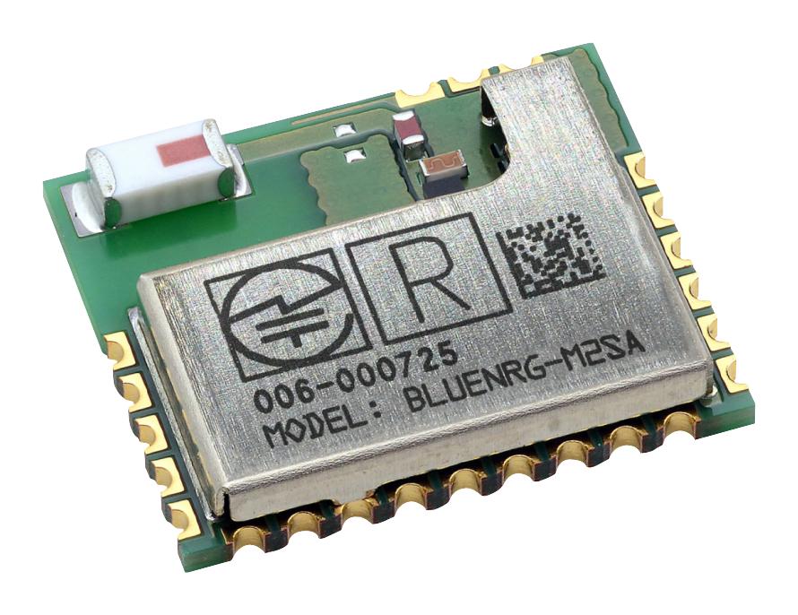Stmicroelectronics BLUENRG-M2SA BLUENRG-M2SA Bluetooth Module BLE 5.2 -85 dBm 1.7 V to 3.6 Supply -40 °C 85 New