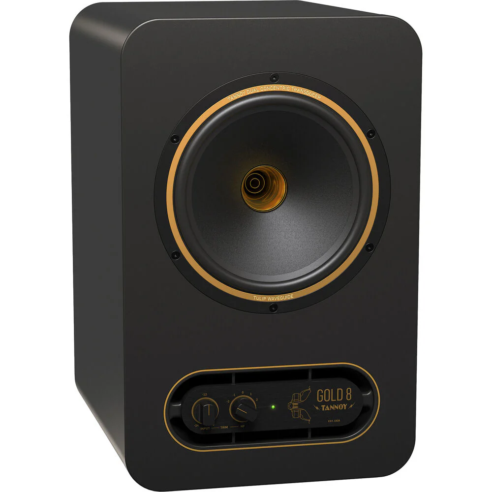 Tannoy GOLD 8 Dual Concentric 300W Bi-Amplified 8" Reference Monitor
