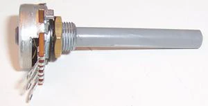 TE CONNECTIVITY 23ESA103MLA50N Rotary Potentiometer, Spindle Operated, 10 kohm, 400 mW, ± 20%, 23ESA Series, 1 Turns, Linear