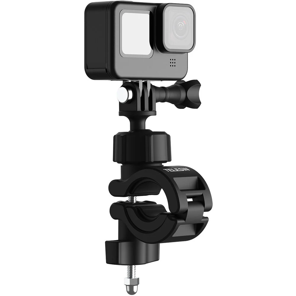 TELESIN Universal Handlebar Clamp with 360° Ball Head - Image 6