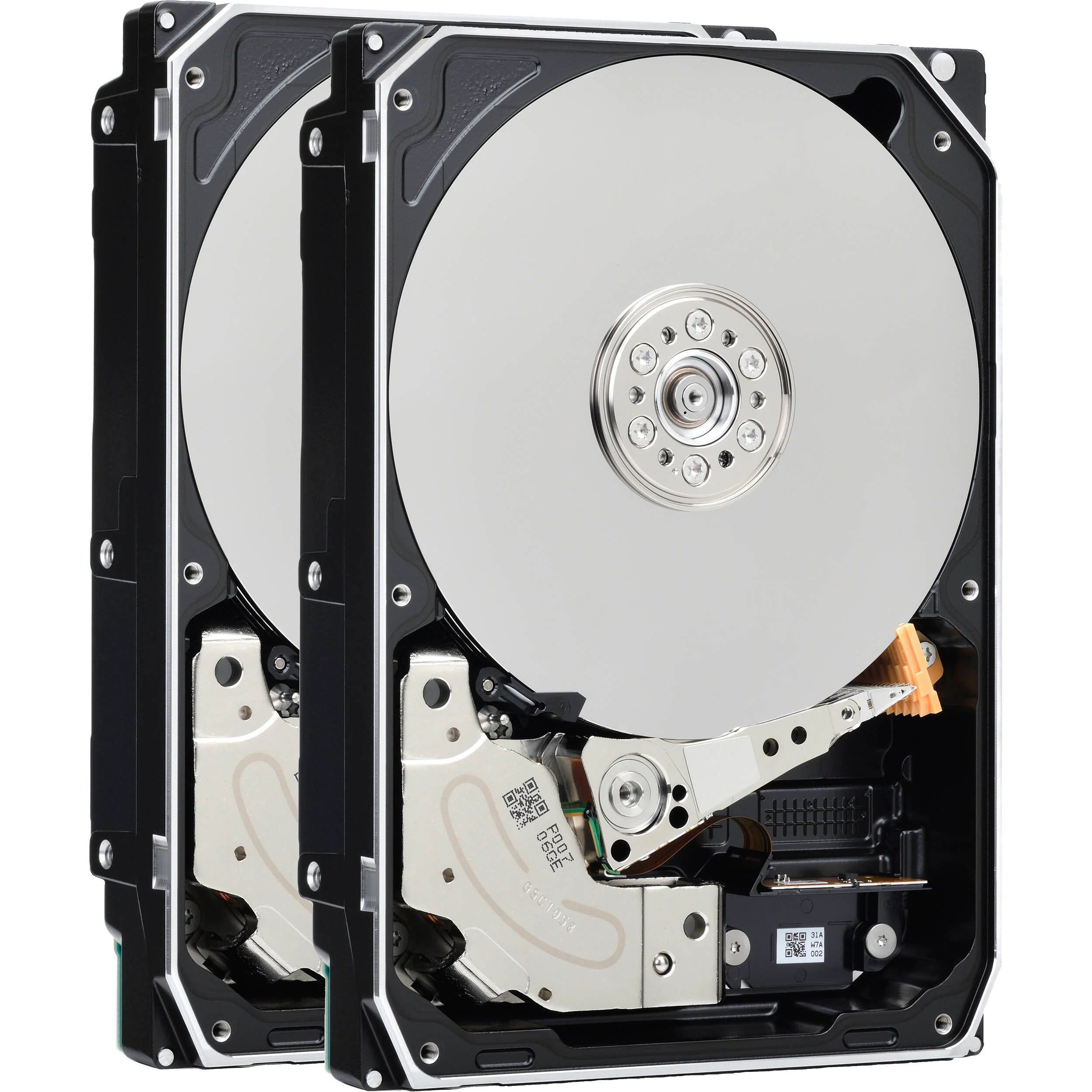 Toshiba 12TB N300 7200 rpm SATA III 3.5" Internal NAS HDD (2-Pack)