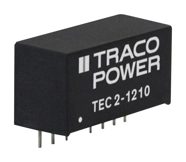TRACO POWER TEC 2-1211 Isolated Through Hole DC/DC Converter, ITE, SIP, 2:1, 2 W, 1 Output, 5 V