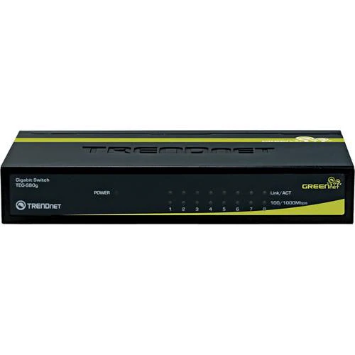 TRENDnet 8-Port Gigabit GREENnet Switch - Image 2