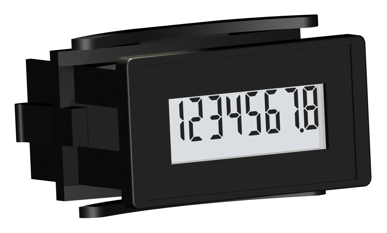 TRUMETER 6320-2500-0000 Panel Mount Timer, 20 VAC, 300 VAC, 0.1 s, 9999999.9 h, 22.6 mm, 45.5 mm