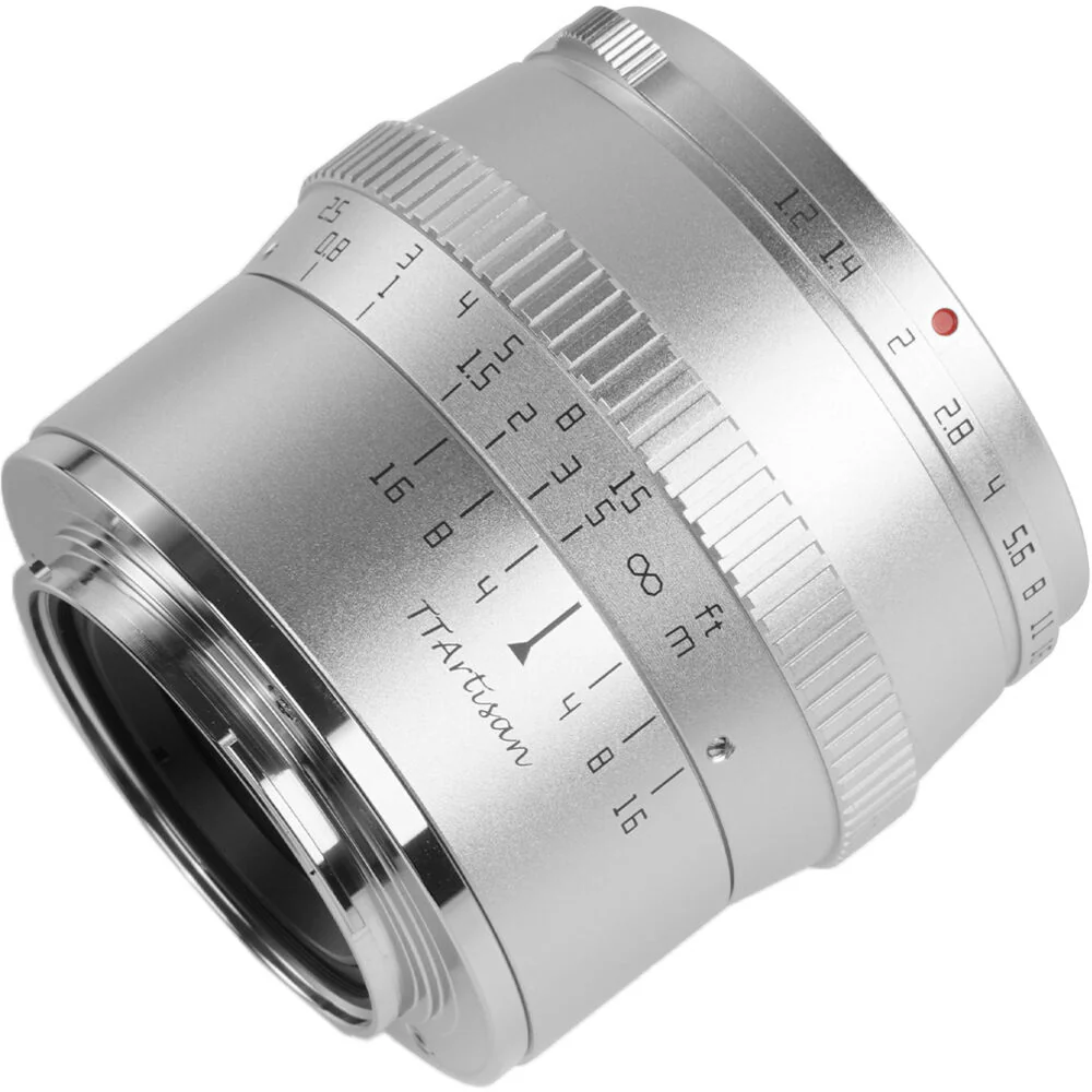 TTArtisan 50mm f/1.2 Lens for FUJIFILM X (Silver) - Image 2