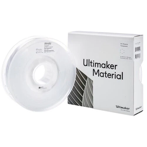 UltiMaker 2.85mm PC Filament (750g, Transparent)