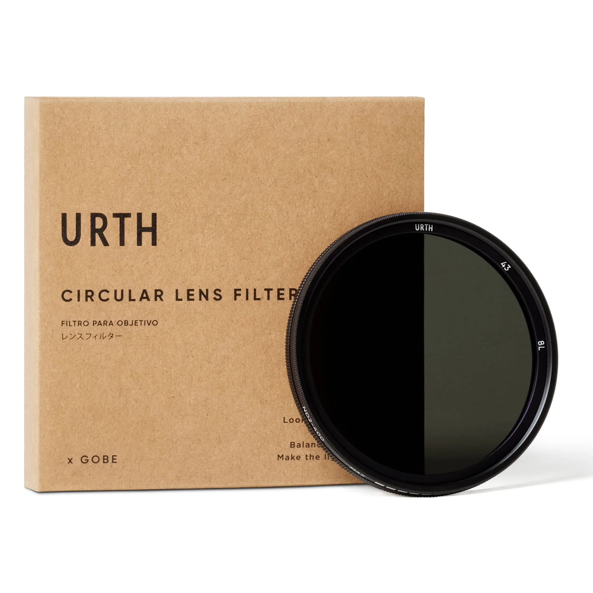 Urth ND2-400 (1-8.6 Stop) Variable ND Lens Filter (43mm) - Image 3
