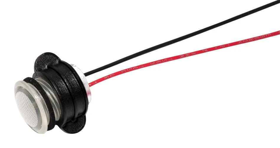 VCC (VISUAL Communications COMPANY) CNX714C900FVW LED Panel Mount Indicator FlexVolt� White 28 VDC 14 mm 1.7 cd IP67 Nema 6P