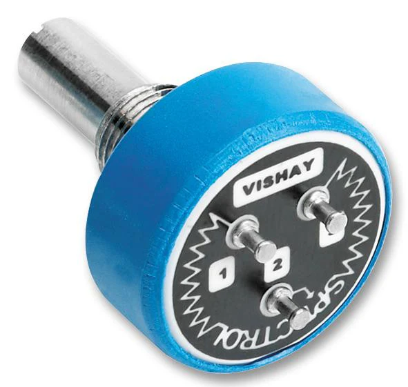 VISHAY 357B0203MAB251S22 Rotary Potentiometer, Conductive Plastic, 20 kohm, 1 W, ± 20%, 357 Series, 1 Turns, Linear