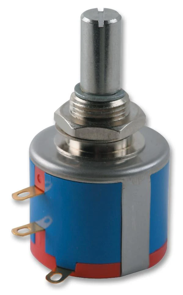 VISHAY 533B1502JLB Rotary Potentiometer, Wirewound, 5 kohm, 1 W, ± 5%, 533 Series, 3 Turns, Linear