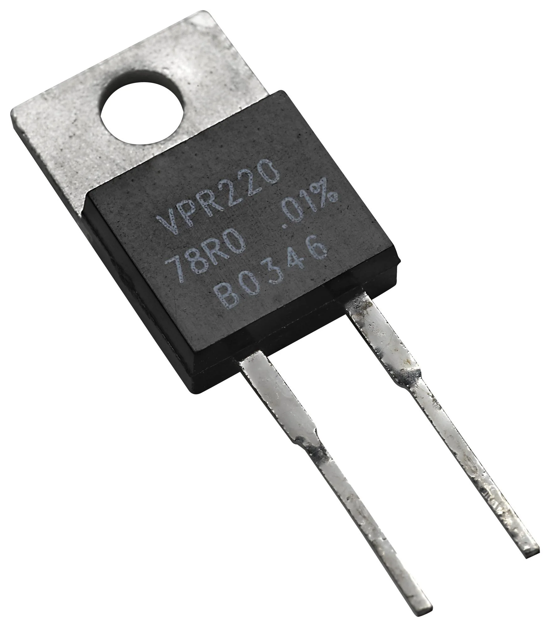 Vishay Foil Resistors Y09265R00000Q9L Y09265R00000Q9L Through Hole Resistor 5 ohm VPR221 8 W ± 0.02% TO-220 300 V