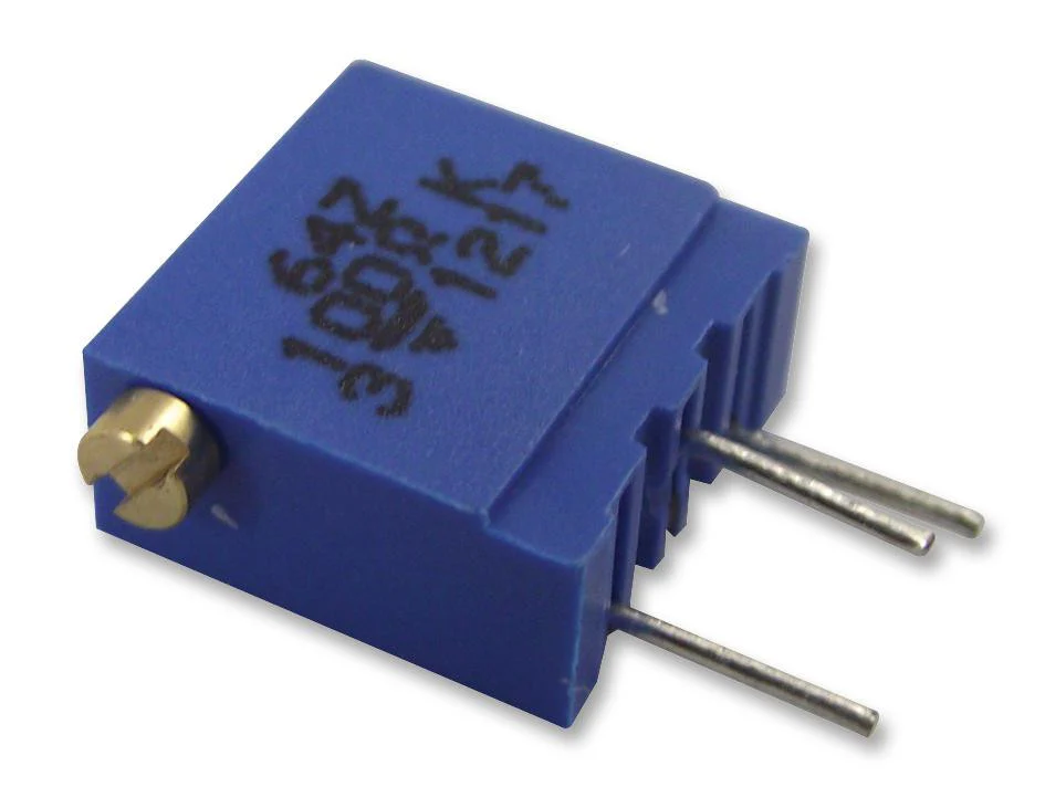 VISHAY M64Z503KB40 Trimmer Potentiometer, 50 kohm, 500 mW, ± 10%, 64Z Series, 21 Turns, Through Hole