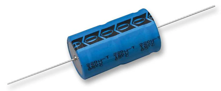 VISHAY MAL211838109E3 Electrolytic Capacitor, 10 µF, 63 V, 118 AHT Series, ± 20%, Axial Leaded, 6.5 mm