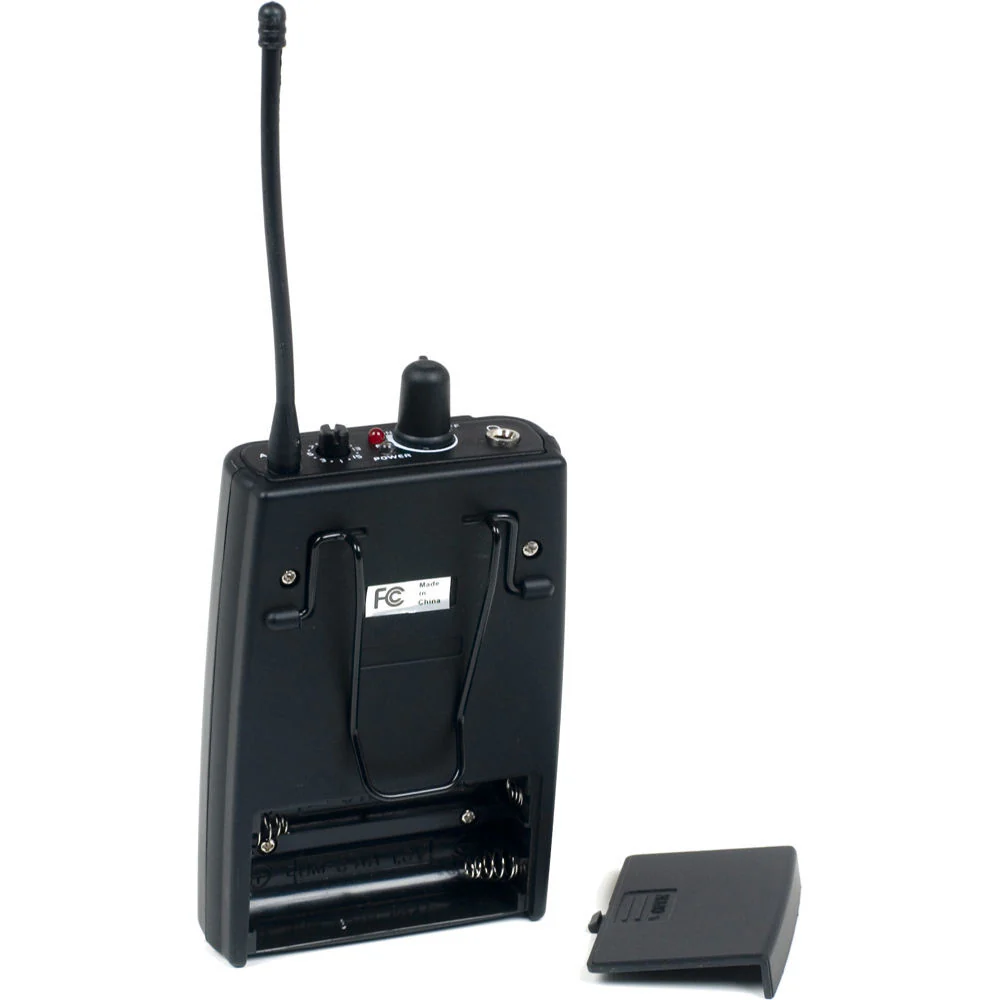 VocoPro SilentPA 16-Channel UHF Wireless Audio Broadcast System (Bodypack Transmitter & 10 Bodypack Receivers) - Image 7