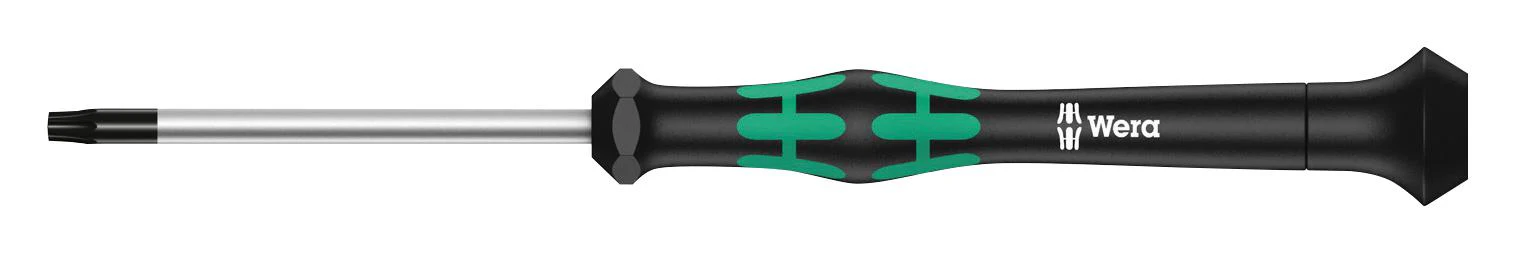 Wera 118036 Screwdriver TORX® T2 Multi-Component Ergonomic Handle Rotating Cap 137 mm