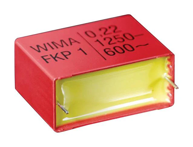 Wima FKP1Y022207E00KSSD FKP1Y022207E00KSSD General Purpose Film Capacitor Double Metallized PP Radial Box - 2 Pin 0.022 &Acirc;&micro;F &Acirc;&plusmn; 10% 700 V
