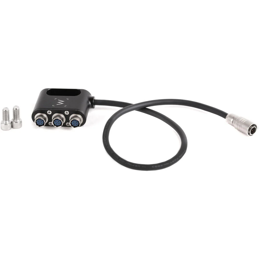 Wooden Camera 1 To 3 Mini Power Splitter (4Pin Hirose)