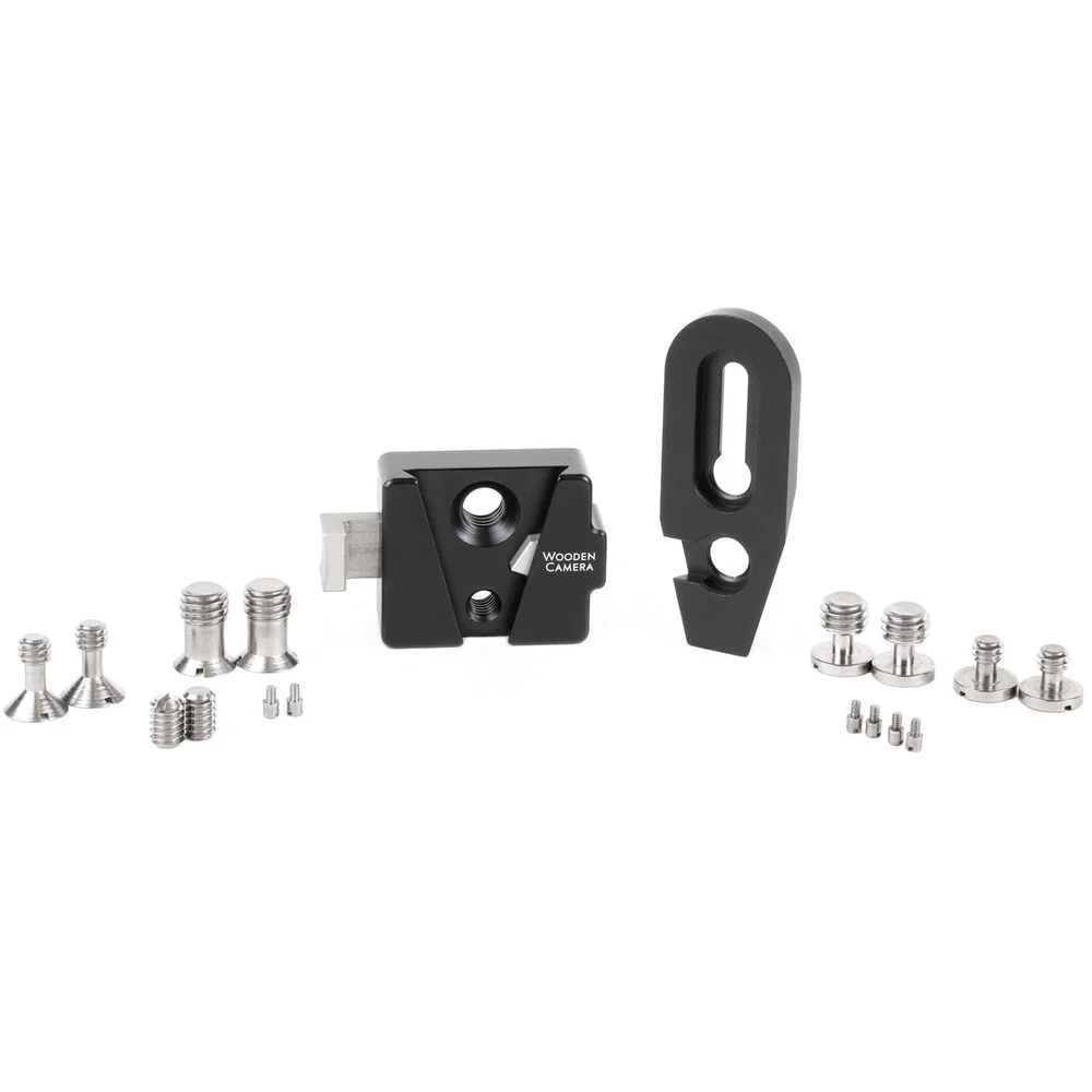 Wooden Camera Offset V-Lock Accessory Wedge & Base Station Kit (Screw Slot and ARRI Accessory Mount 3/8"-16)